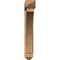 Ekena Millwork Thorton Arts and Crafts Smooth Bracket w/ Offset Brace, Western Red Cedar, 7 1/2"W x 48"D x 48"H BKT0806X48X48THR03SWR - alternate 3